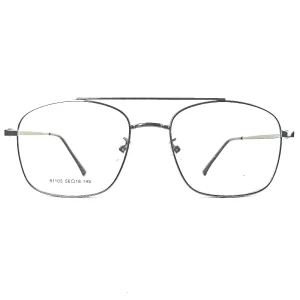 Brown Metal Full Rim EyeGlass
