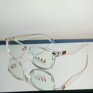 Transparent Rounded Eyeglasses | Crystal Clear Frames - Unisex