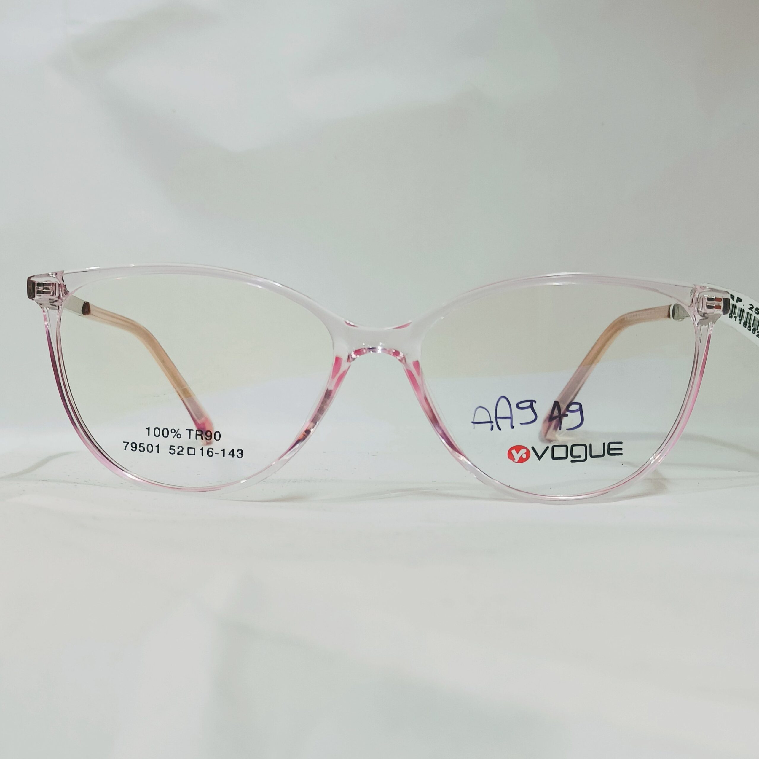 Crystal Pink Rounded Eyeglasses | Stylish Lightweight Frames for Women 1 Crystal Pink Rounded Eyeglasses | Stylish Lightweight Frames for Women