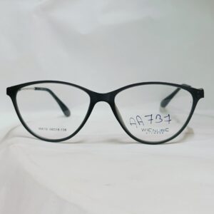 Black Rounded Acetate Eyeglasses | Lightweight Everyday Frame