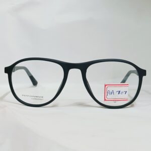 Matte Black Rounded Eyeglasses | Lightweight Performance Frame