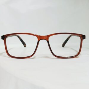 Onyx Black Professional Square Frames with Granite Marble Textured Temples